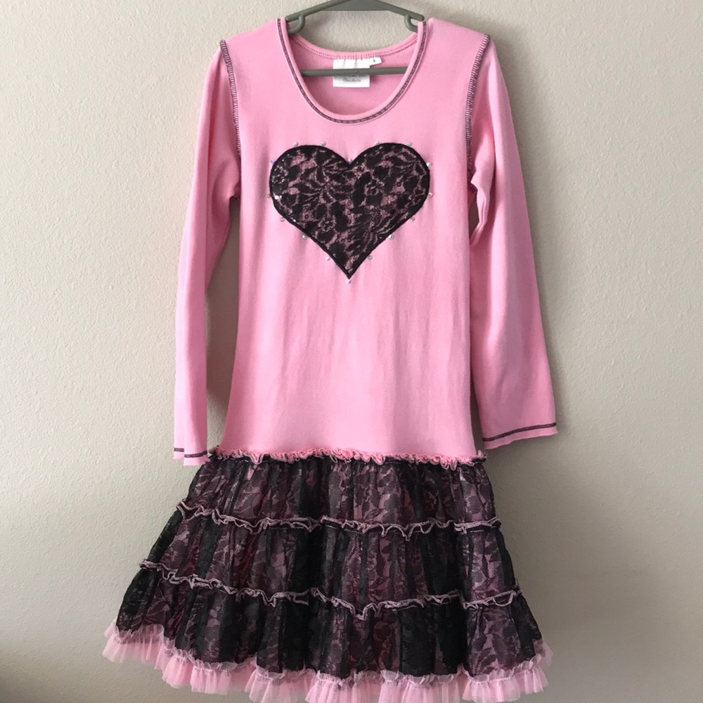 Ooh! La, La! Couture Pink Lace Dress